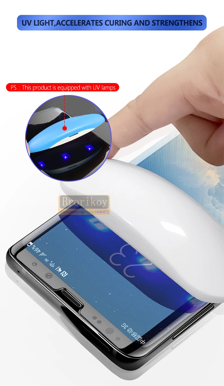 Ультратонкая Защитная пленка для Samsung Galaxy S8/S9/S10 Plus Note8/Note9 серии мобильных телефонов
