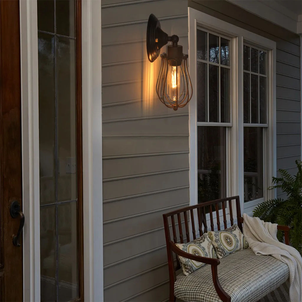 

US WarehouseWall Sconce Lighting Metal Vintage Wall Light Shade Vintage Style US Stock Free Shipping Drop Shipping USA#HWC