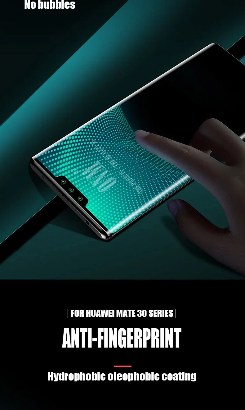 9D закаленное стекло для huawei mate 30/30 Pro Полное покрытие изогнутая Защитная пленка для экрана mate 30 Pro 5G Global защитное стекло