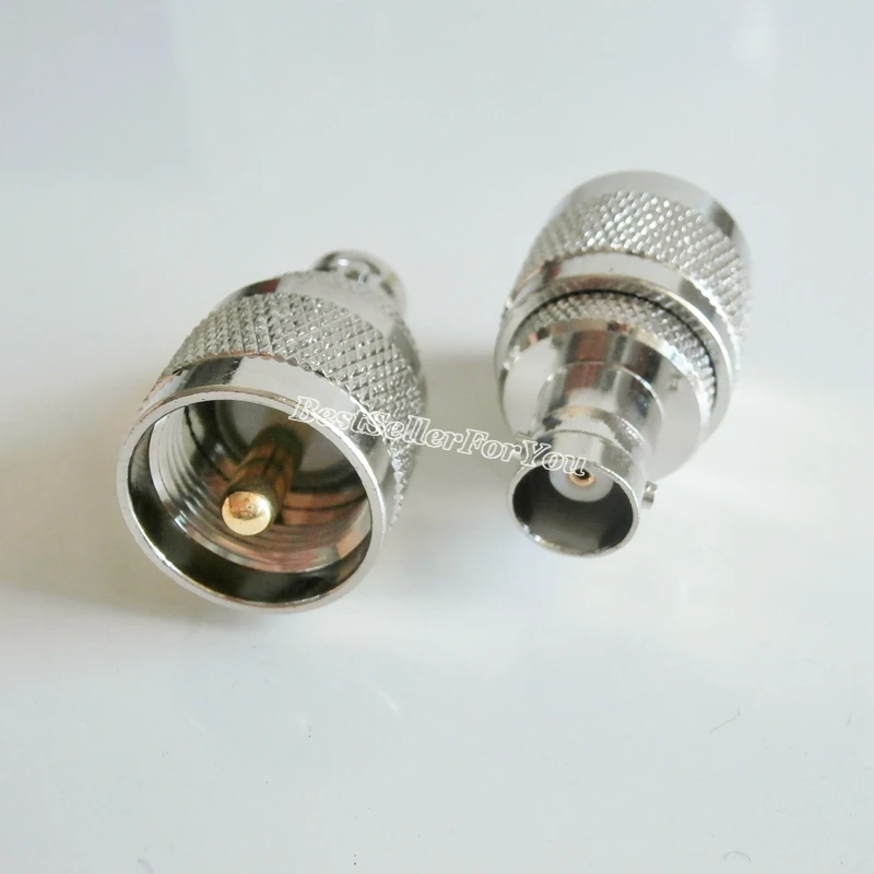 1 шт. гнездо BNC для UHF PL259 коаксиальный адаптер с разъемом типа папа RF Разъем B |