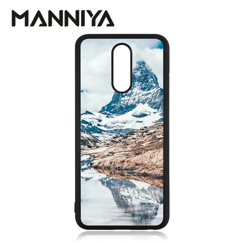 MANNIYA for LG G Series K Q V Blank Sublimation rubber Case with Aluminum Inserts 10pcs/lot | Мобильные телефоны и