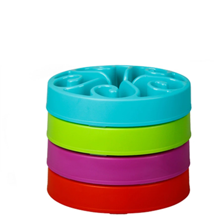 

Тедди Экологичная пластиковая миска для собак, обычная пластиковая чаша Honden Voerbak Dubbel, пищевая чаша, кормление домашних животных, товары для ...