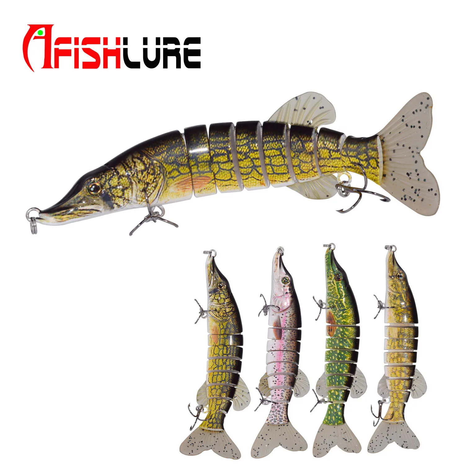 Afishlure 20cm 70g 3D Fishing Hybrid Hard Pike Lure Bait Jerkbaits Gear Shad Herring Artificial | Спорт и развлечения