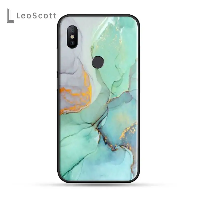 

Colorful Marble Patterned Phone Case For xiaomi Redmi 5 5A plus 7A 8 note 2 3 4 5 5A 6 7 GO K20 A2