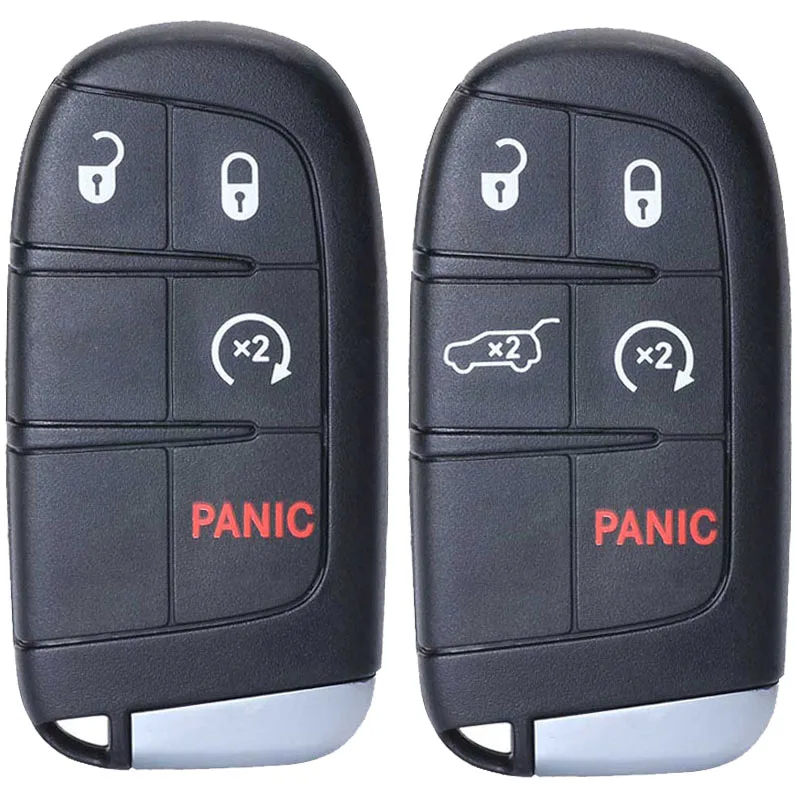 

Keyecu M3N-40821302 OEM Smart Remote Car Key Fob 4 5 Buttons 433Mhz for Jeep Grand Cherokee 2014 2015 2016 2017 2018