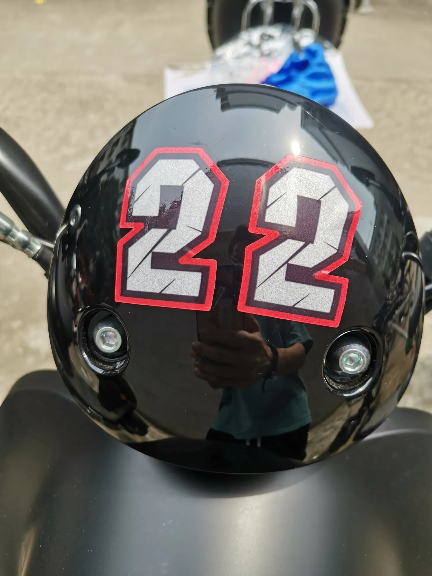 Креативная наклейка с арабскими цифрами на Мотогонки украшение сделай сам