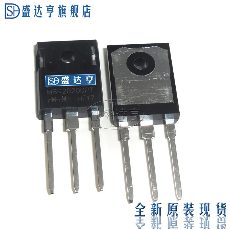 10 шт./лот MBR20200PT 20A 200V TO3P DIP Schottky Барьерный Диод/ | Электронные компоненты и