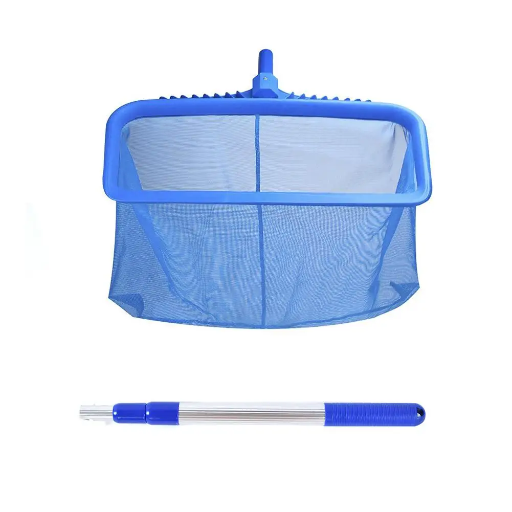 Плавающий бассейн грабли для листьев Профессиональный Skimmer сверхмощный сетчатый