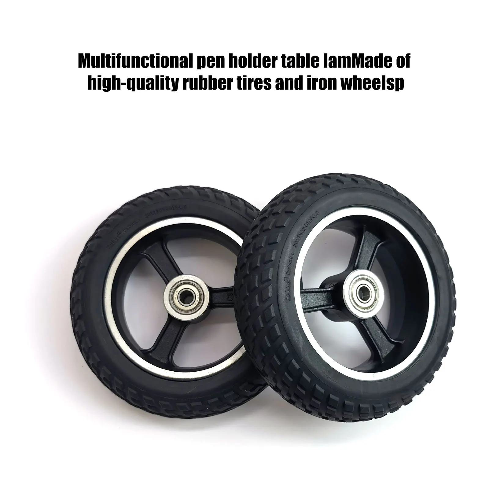 

6inch Electric Scooter Tire Wear Resistant Scooter Wheel Electric scooter rear wheel Solid Tire Replacement Puncture Resistant