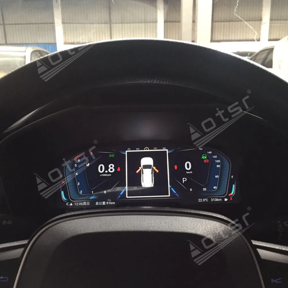 12 3 ЖК-дисплей для Toyota RAV4 RAV-4 2019 2020 приборной панели автомобиля дисплей Android 9