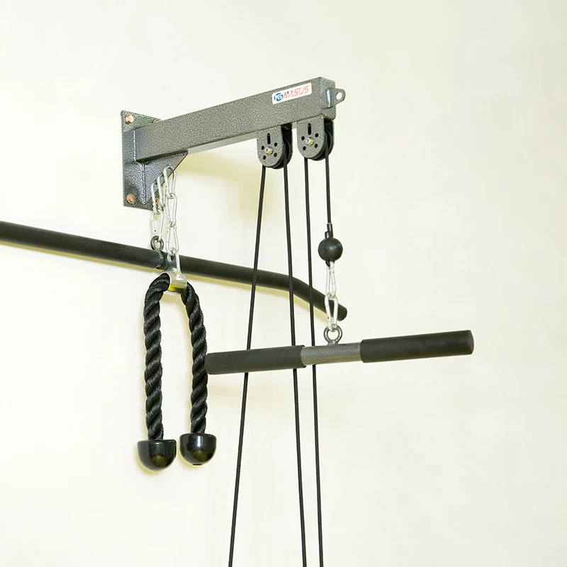 Новый Фитнес Ролик DIY Кабель Машина крепления Системы Arm бицепс Трицепс ручной
