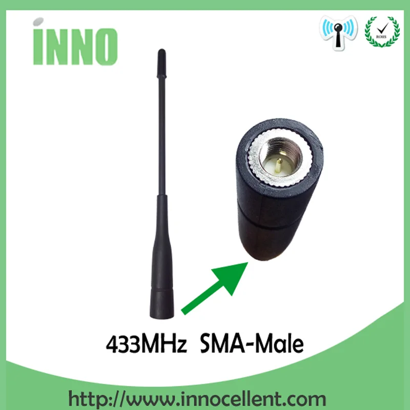 Антенна 3dBi 433 МГц для рации разъем SMA типа папа антенна м направленная