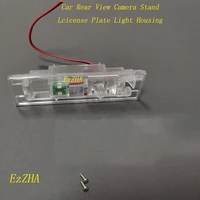 ezzha car rear view camera bracket license plate lights housing for bmw 1 series z4 e81 e87 e89 f12 f13 f20 f21 116i 120i 135i