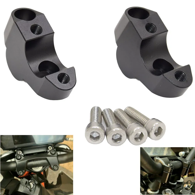 

bike GP handlebar risers Height up Adapters for DUKE 390 2017-ON