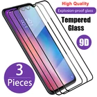 Закаленное стекло с полным покрытием для iPhone, защитная пленка для экрана iphone 11, 12, 13 Pro Max, XR, X, XSMax, 3 шт.