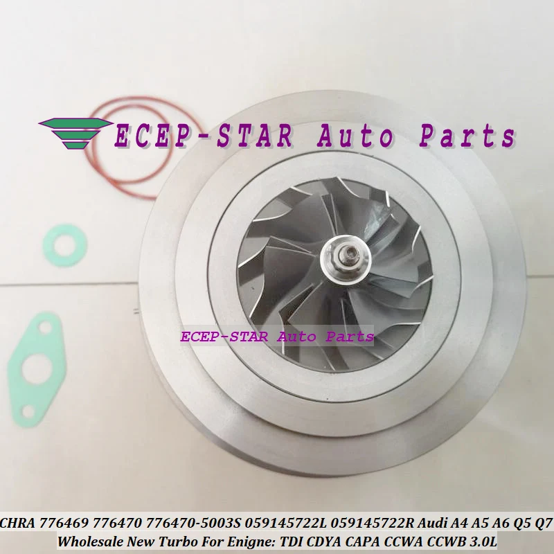 Турбокартридж CHRA Core 776469 776470 776470-5003S 059145722L 059145722R для Audi A4 A5 A6 Q5 Q7 3.0L TDI CDYA CAPA CCWA CCWB |