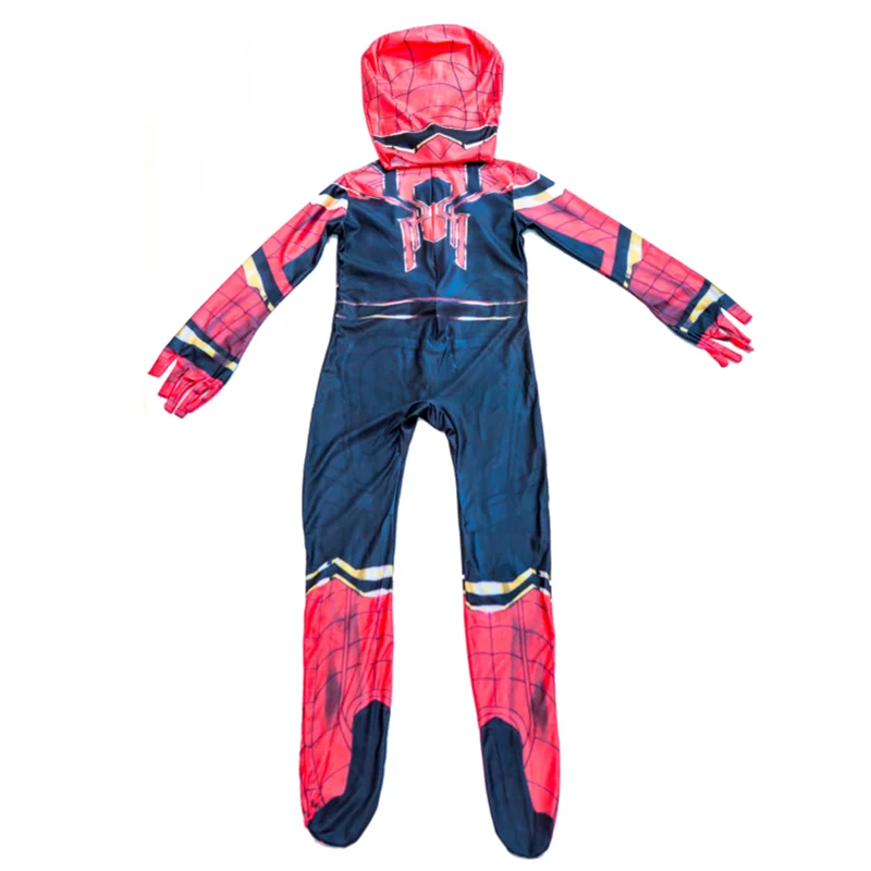 

Avengers Superhero Adult Children Spiderman Halloween Cosplay Costume, Party Mania Iron Spiderman Cosplay Costume