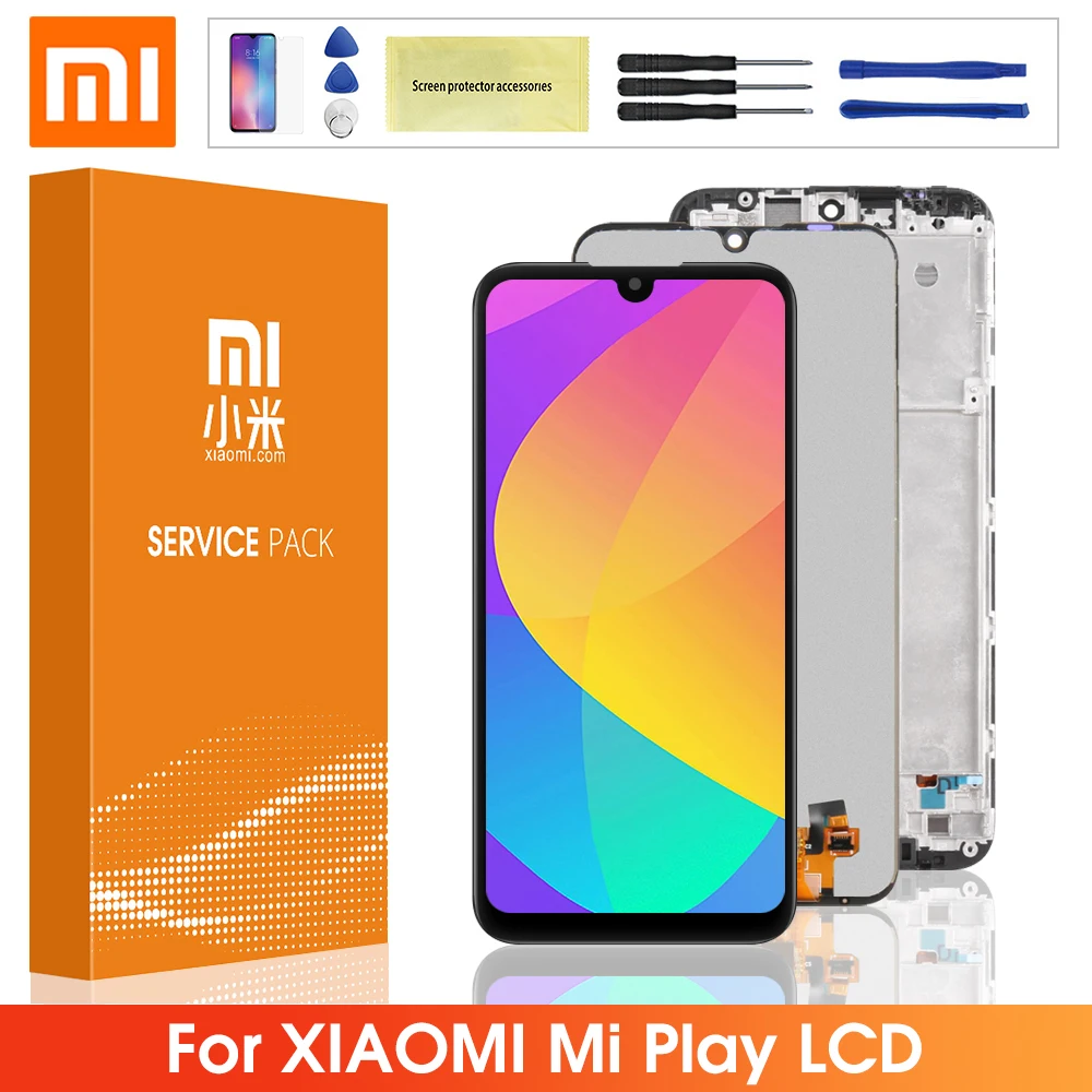 Оригинальный дисплей 5 84 ''для Xiaomi Mi Play ЖК сенсорный экран дигитайзер в сборе