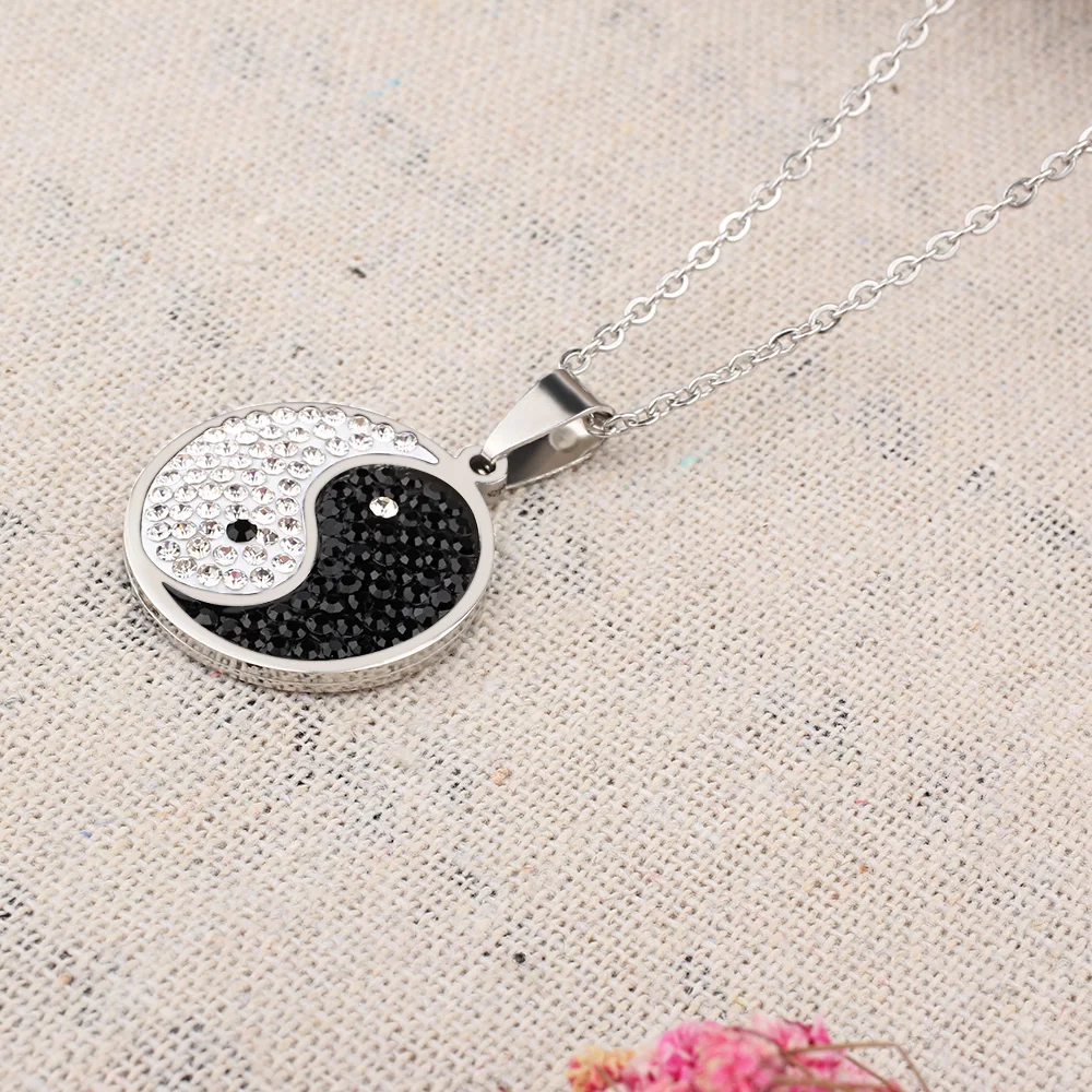 Ожерелье с подвеской Сплетница из нержавеющей стали | Украшения и аксессуары