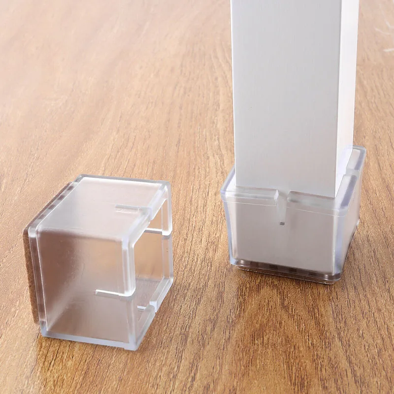 12 шт./компл. силиконовая мебельная накладка на ножки стола колпачки стула