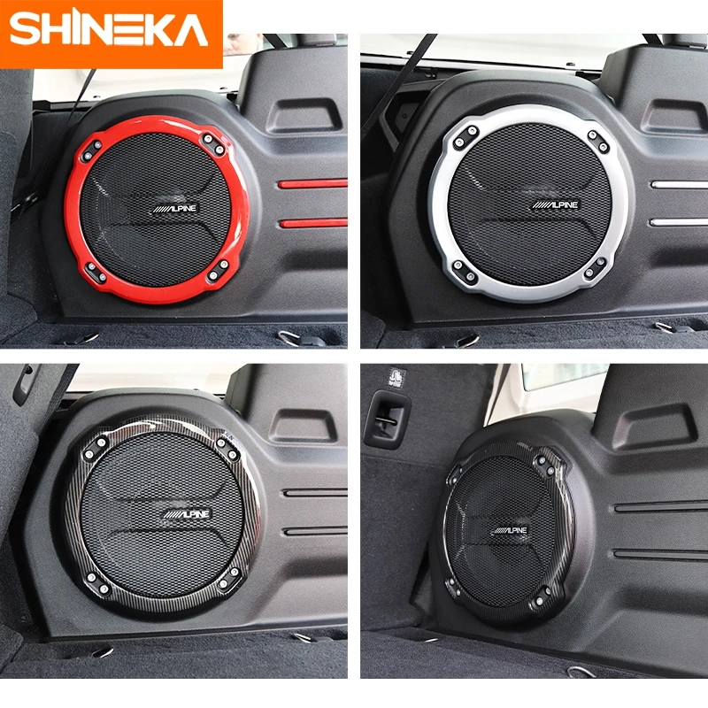 Хромированный Стайлинг SHINEKA для Jeep Wrangler JL 2018 + покрытие багажника автомобиля