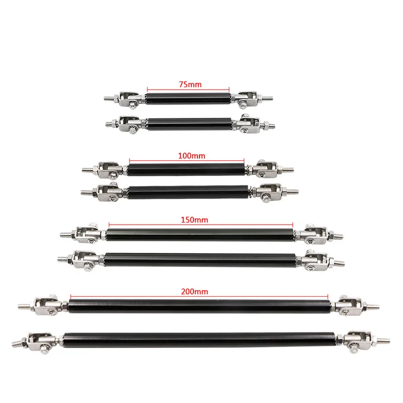 2 шт./компл. Универсальный Гоночный Регулируемый передний задний бампер