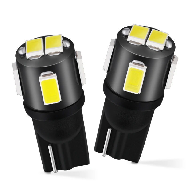 AGLINT 10 шт. W5W T10 Авто Led Ксенон белый 12В 194 168 Автоматическая внутренняя светодиодная