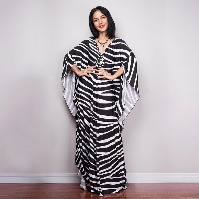 2021 накидки с принтом сексуальное летнее пляжное платье глубоким V-образным