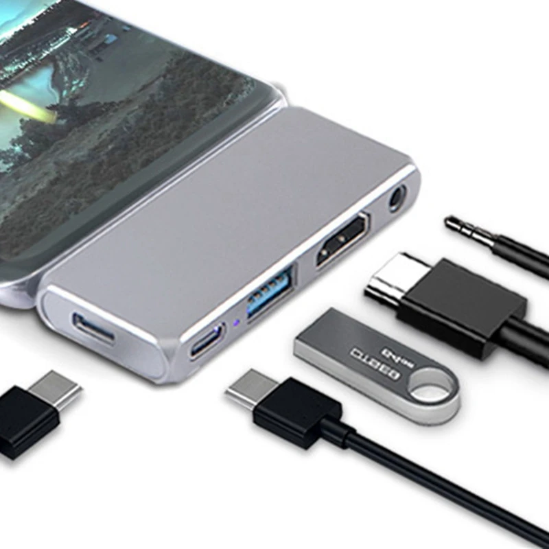 

Док-станция USB Type-C, HDMI, для Nintendo Switch, MacBook, Ipad