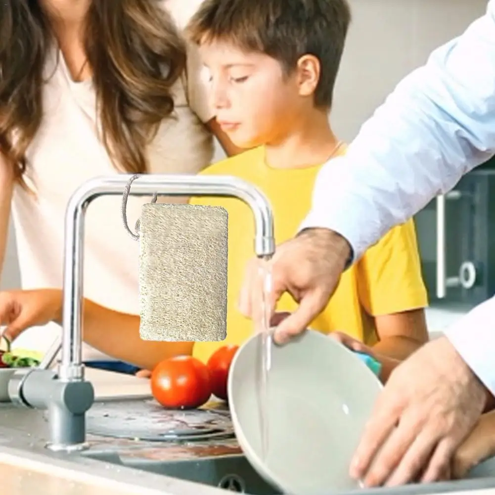 Натуральная Мочалка для ванны губка душа Губка мытья посуды скруббер тела