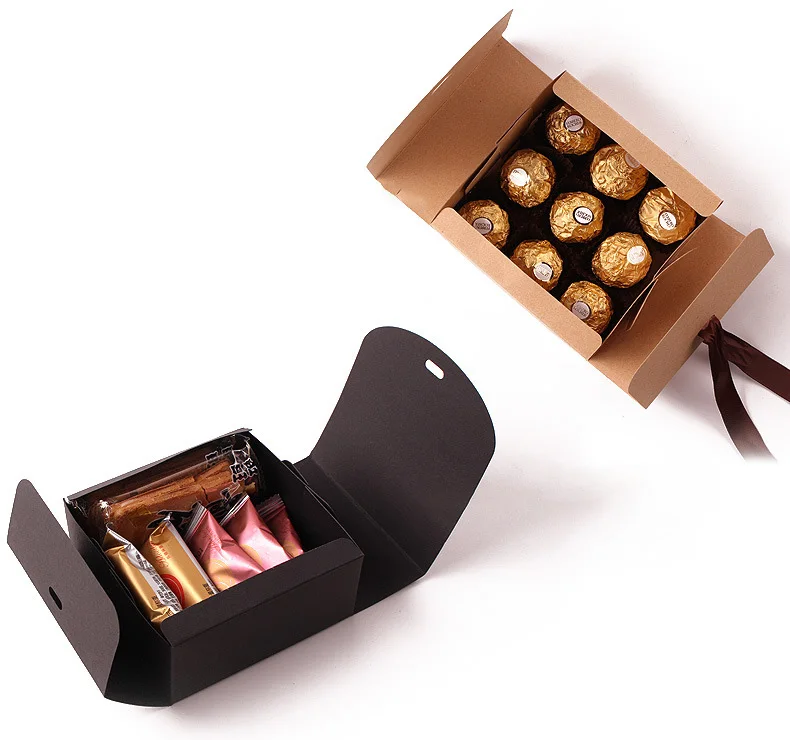 

5pcs/lot Gift Box Event & Party Supplies Packaging Wedding Birthday Hnadmade Candy Chocolate