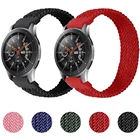Ремешок нейлоновый Плетеный для Samsung Galaxy watch 46 ммactive 2Huawei watch GTAmazfit GTR, браслет для Samsung watch 4642 мм