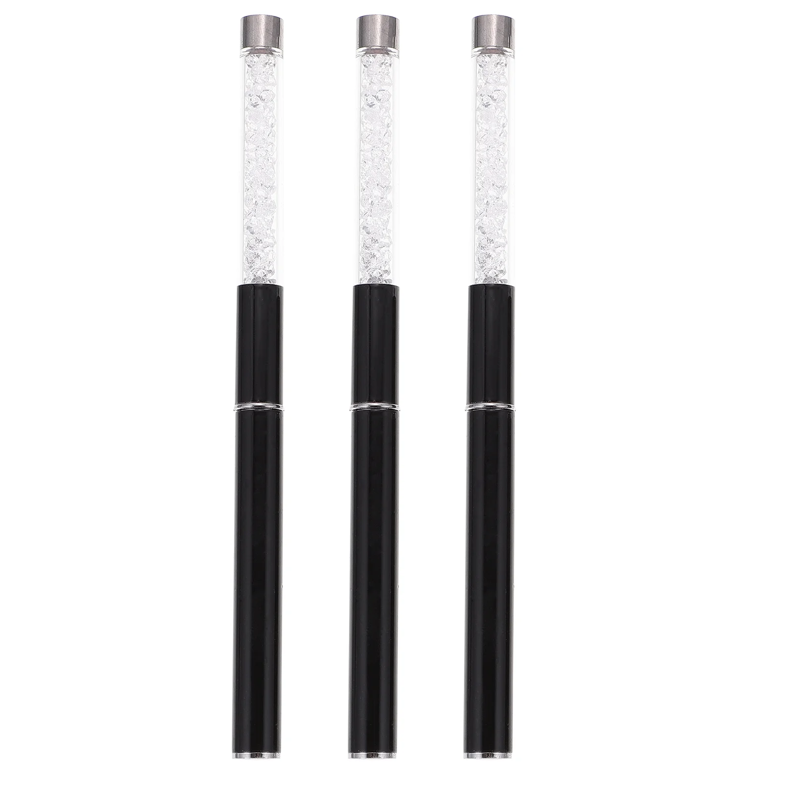 

3Pcs Nail Art Pen Brushes DIY Nail Drawing Pens Salon Manicure Supply Black