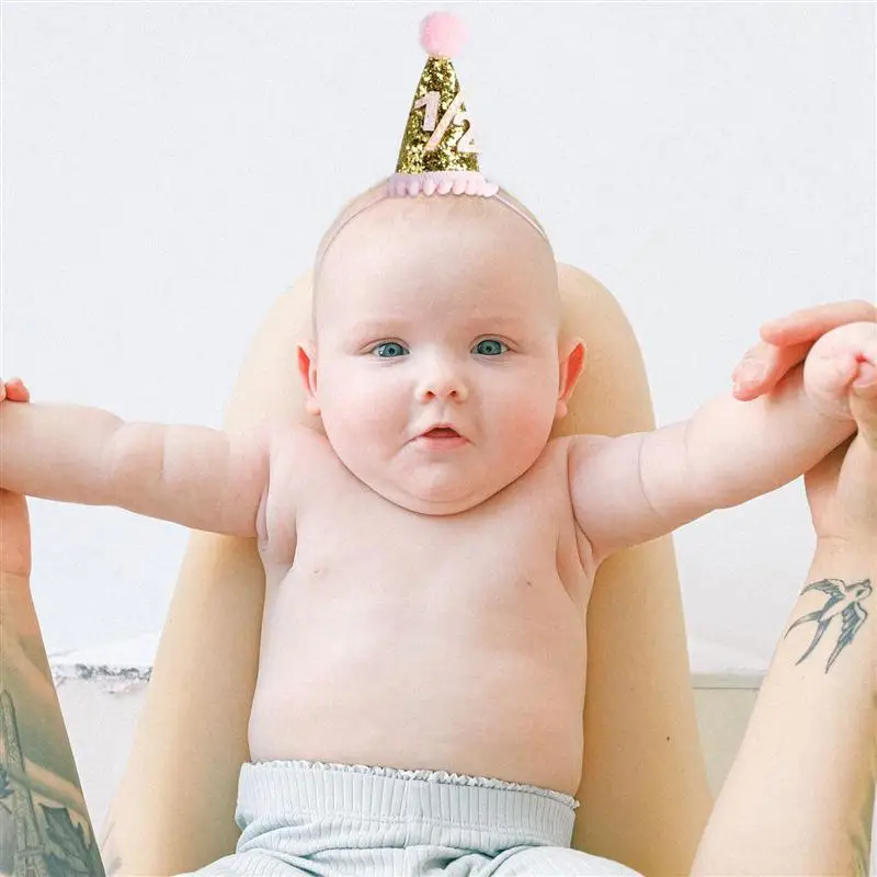 

1pc Birthday Hat Creative Kids Birthday Hat Birthday Party Headdress Birthday Shooting Prop Children Birthday Hair Decoration
