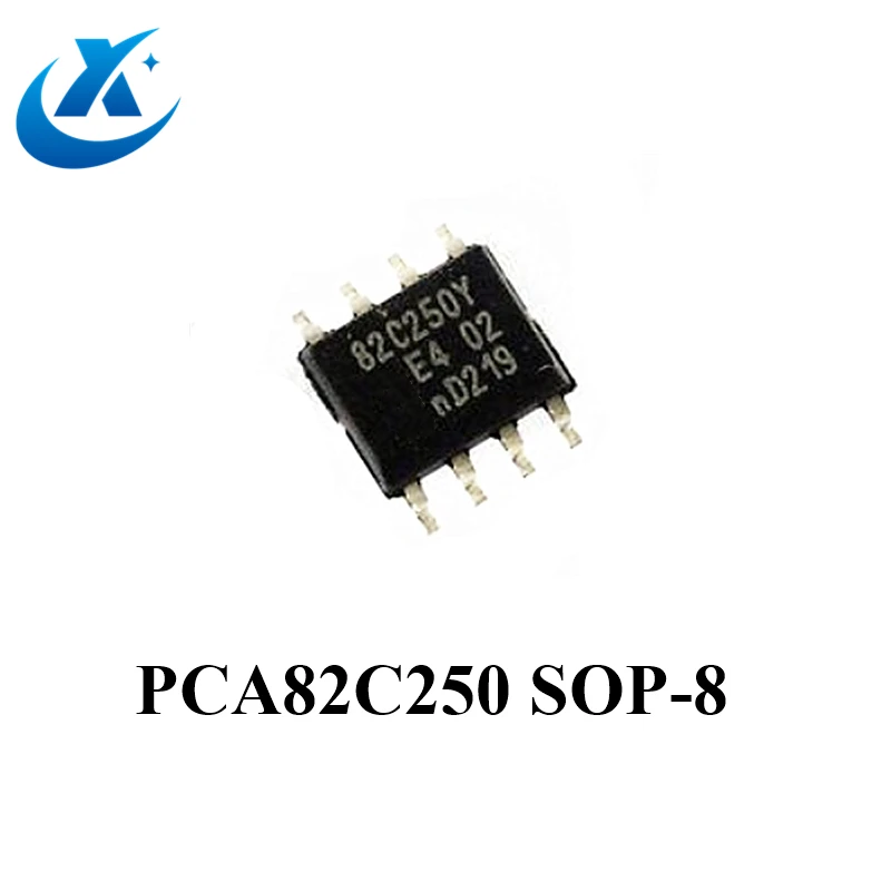 10 шт./лот PCA82C250 A82C250 82C250 лапками углублением SOP-8 может Интерфейс IC CTRLR 170uA 5V новый