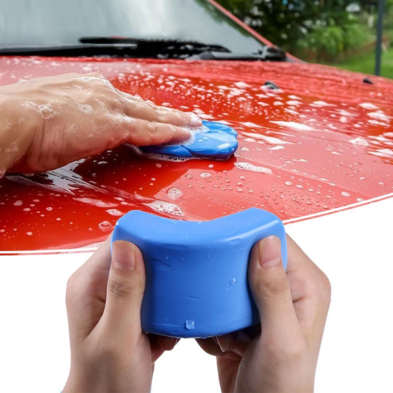 

100g Blue Auto Car Clean Clay Bar Detailing Wash Cleaner One-click Purchase Of Sludge Mud Remove Clay Glove Cleaning Kit