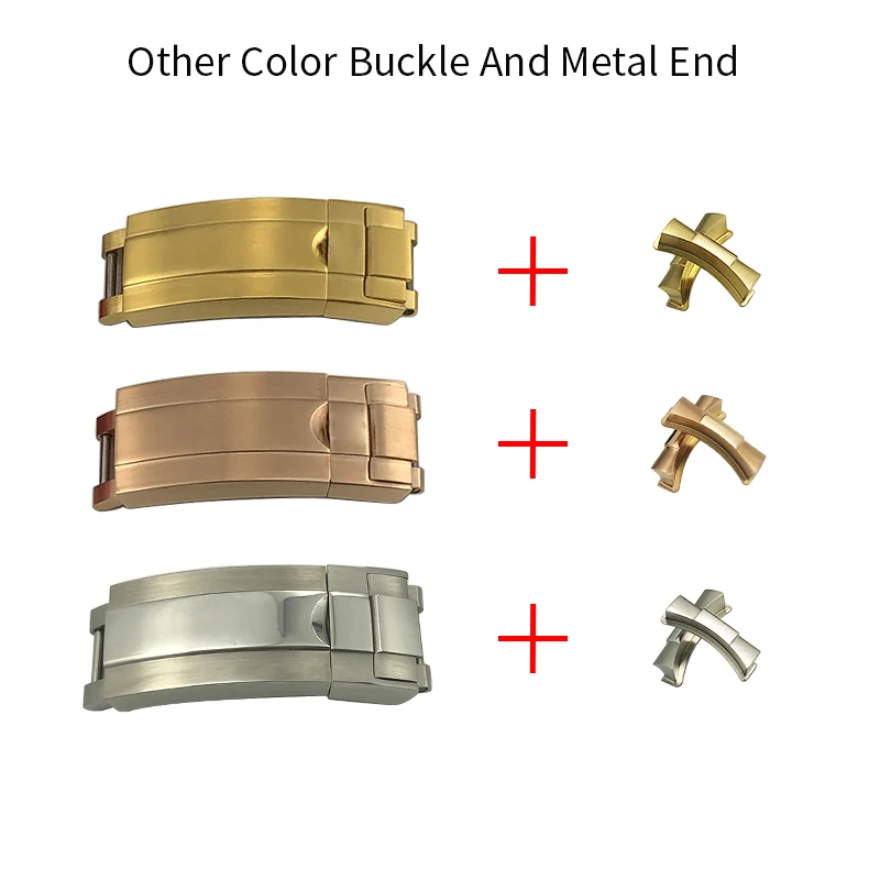 Ремешок силиконовый для часов металлический Изогнутый наконечник 20 мм 21