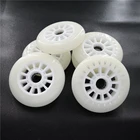 110 мм светодиодный вспышка колеса для роликовых коньков скорость роликовых коньков 90A 4 светодиодный бусины мяч магнит ядер светят белым Светильник Цвет для CITYRUN PS