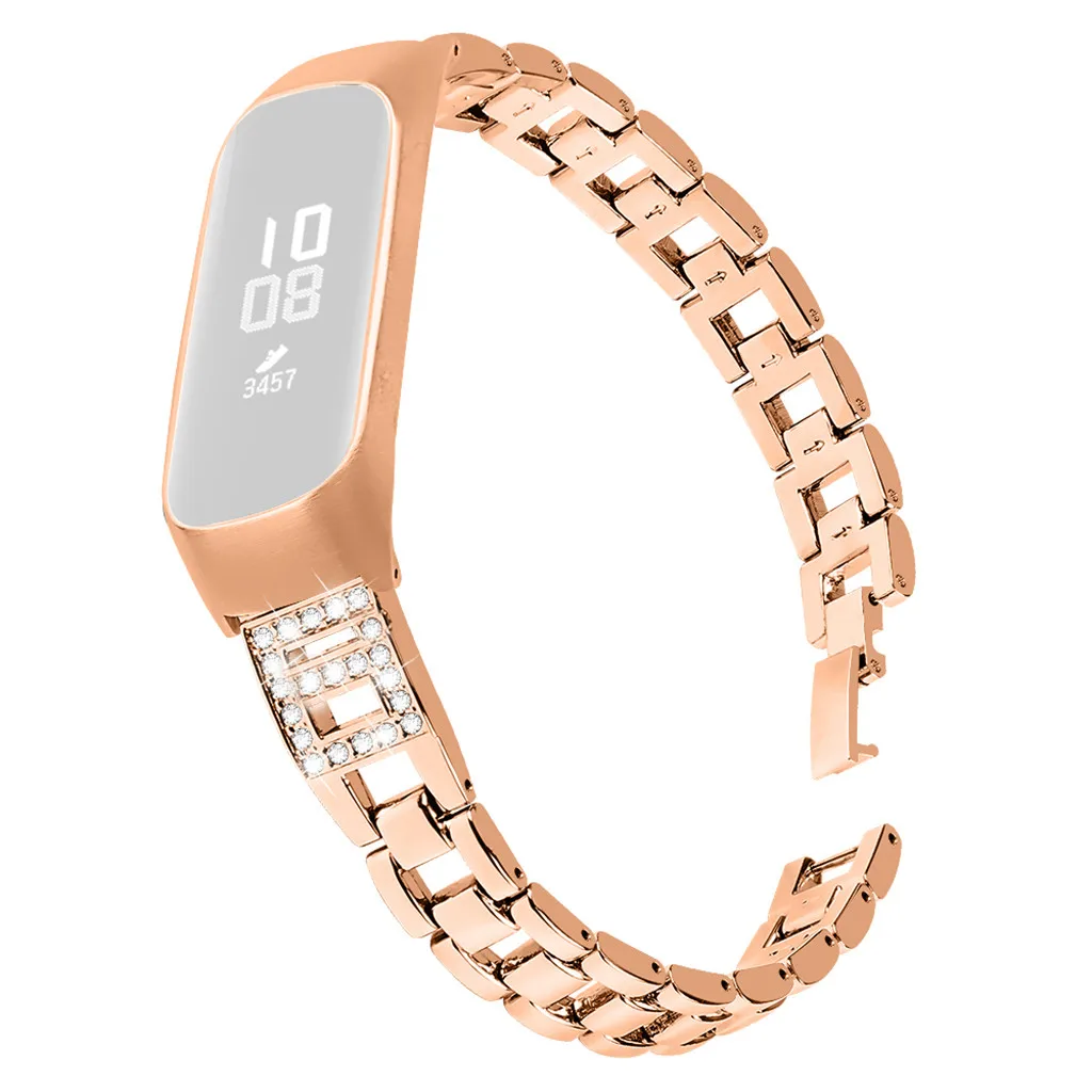 Ouhaobin браслет из нержавеющей стали для Samsung Galaxy Fit e|Смарт-аксессуары| |