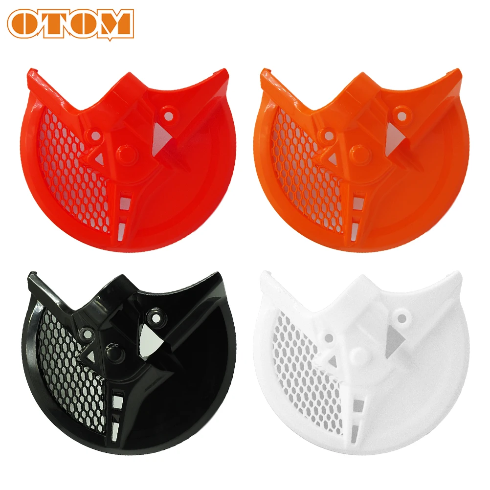 OTOM Motorcycle Front Brake Disc Rotor Guard Cover Protector For HONDA CRF250R CRF250RX CRF450R/RX Dirt Bike Motocross Accessori