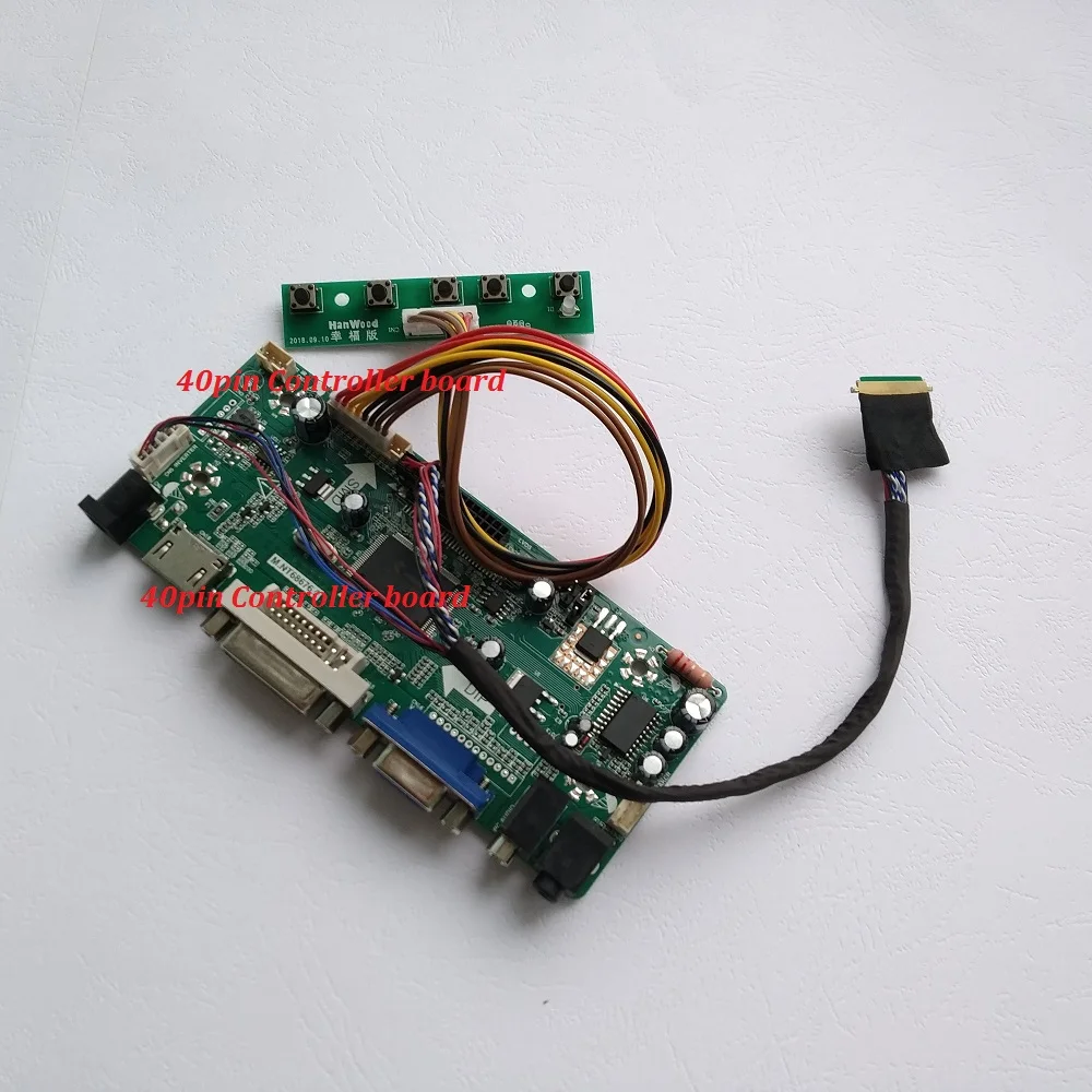 

Kit for B116XAN03.0 HW1A/HW0A/HW3A 1366X768 DVI Panel HDMI 40pin LCD 11.6" Controller board VGA M.NT68676 Monitor display LED