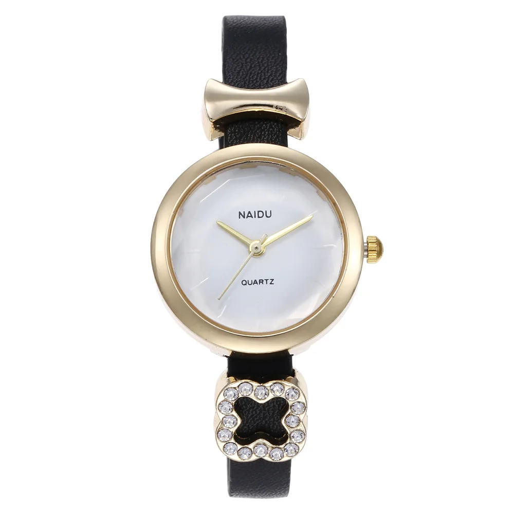 

2021 New Korean Style Temperament Leisure Small Belt Women's Diamond Accessories Watch Student Personality Watch