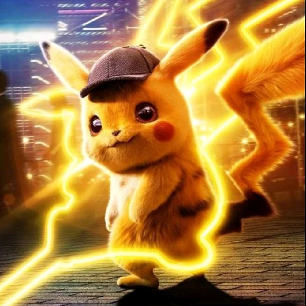 28 см плюшевые детектив Пикачу плюшевая игрушка милые куклы аниме мультфильм Kawaii