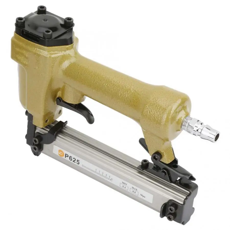 Пневматический степлер P625 для ногтей Ручной Строительный пистолет