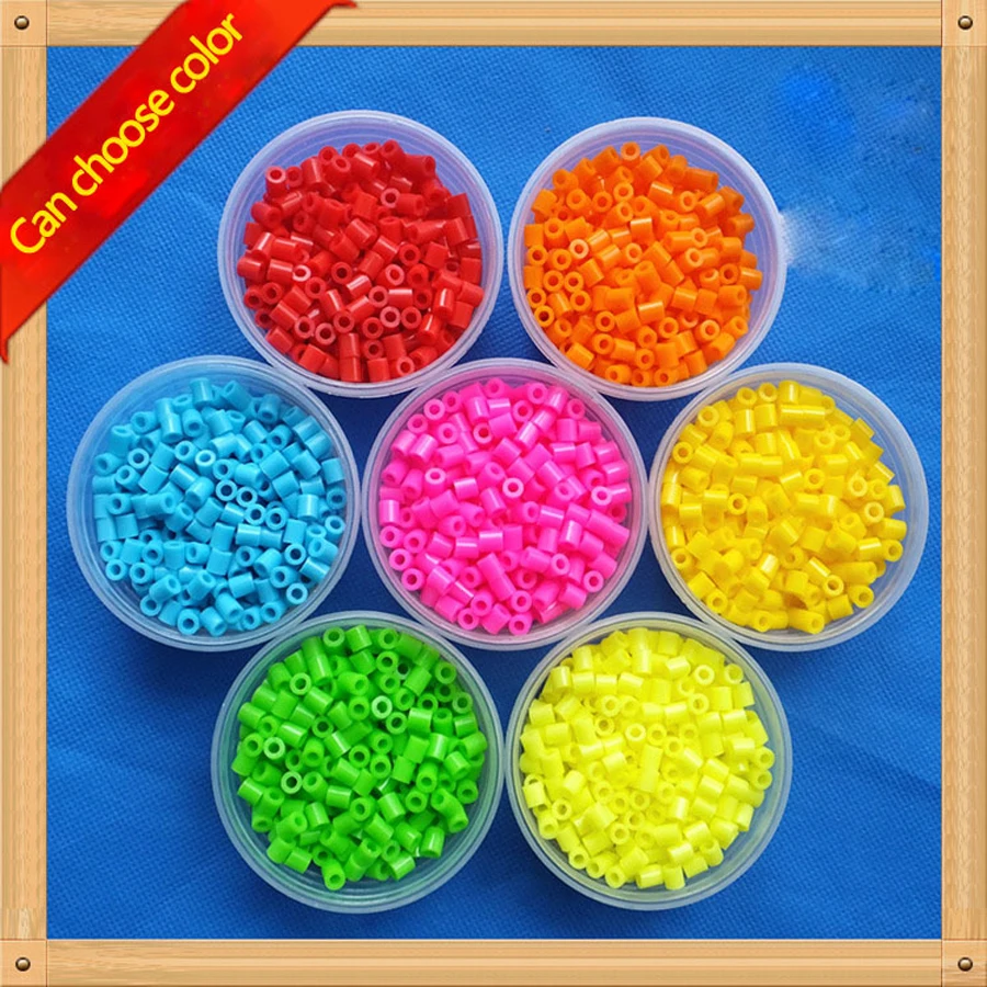 PUPUKOU Perler 5mm Beads 360PCS/Box Pearly Iron Beads for Kids Hama Beads Diy Puzzles High Quality Handmade Gift Toy