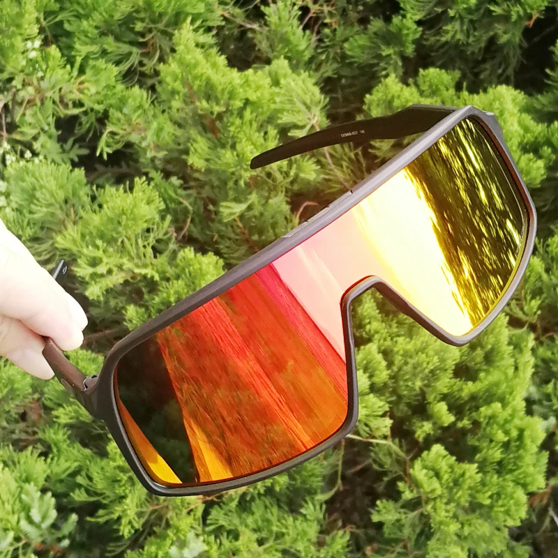 O Sutro Brand Goggles Polarized Cycling Sunglasses Mens outdoor Sports Road Mtb Mountain Bike Glasses Eyewear Gafas ciclismo box - Цвет: sutro-black
