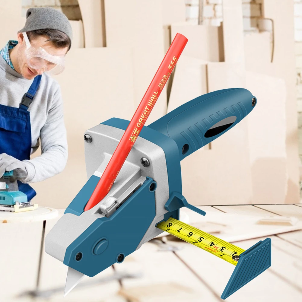 

Woodworking Cutting Board Tools Portable Gypsum Guide Cement Board Locator Woodwork Drywall Cutting Tool Kits