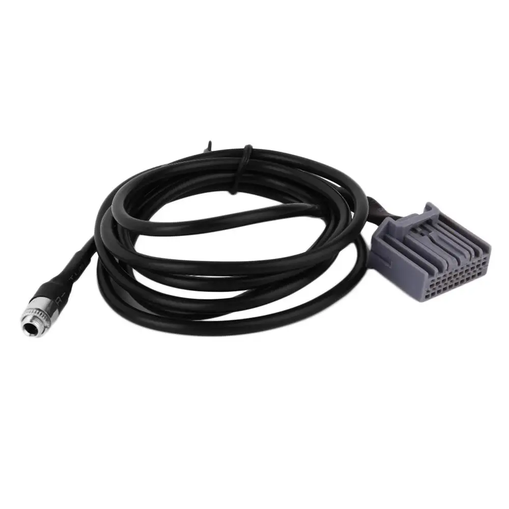 Автомобильный CD Changer Aux аудио адаптер кабель серая головка Женский 3 5 мм для Honda