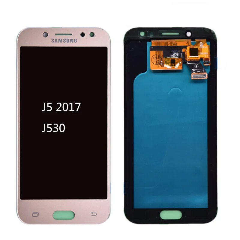 Супер AMOLED lcd для Samsung Galaxy J5 j530 J530F lcd дисплей кодирующий преобразователь сенсорного экрана в сборе lcd для J5 Pro J5 Duos