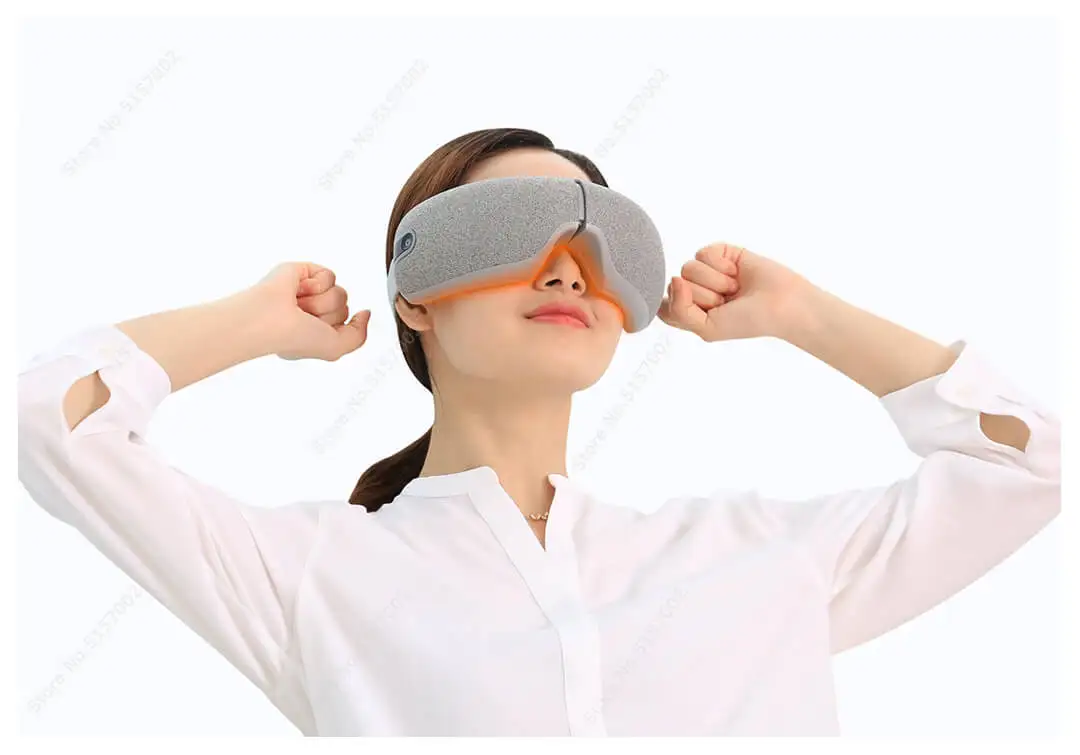 安い Youpin Momoda折りたたみアイマッサージャースマートエアバッグ振動マッサージ目のケア機器温湿布マッサージ目緩和ひずみ